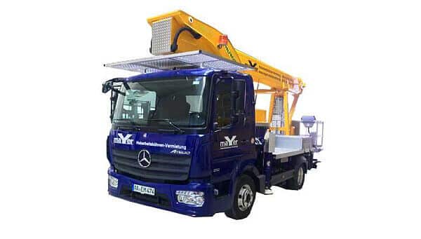LKW mit Arbeitsbühne p 300 ks mieten