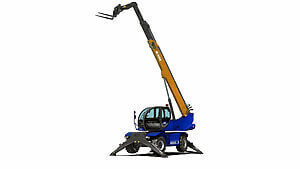 telescopic stacker magni rth 5 18 rotatable