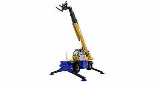 Telescopic forklift mrt 2470 rotatable