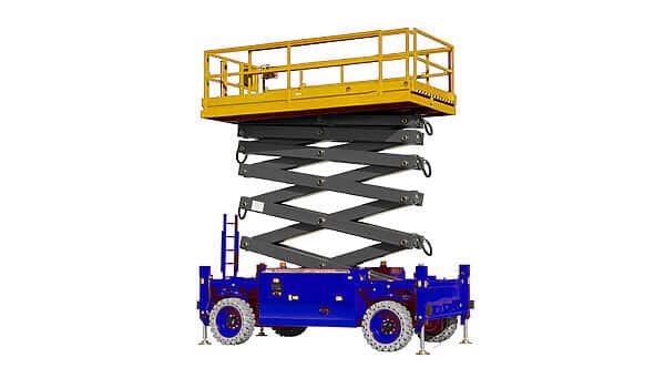 Hire ds 2223 rtp 4x4 scissor lift